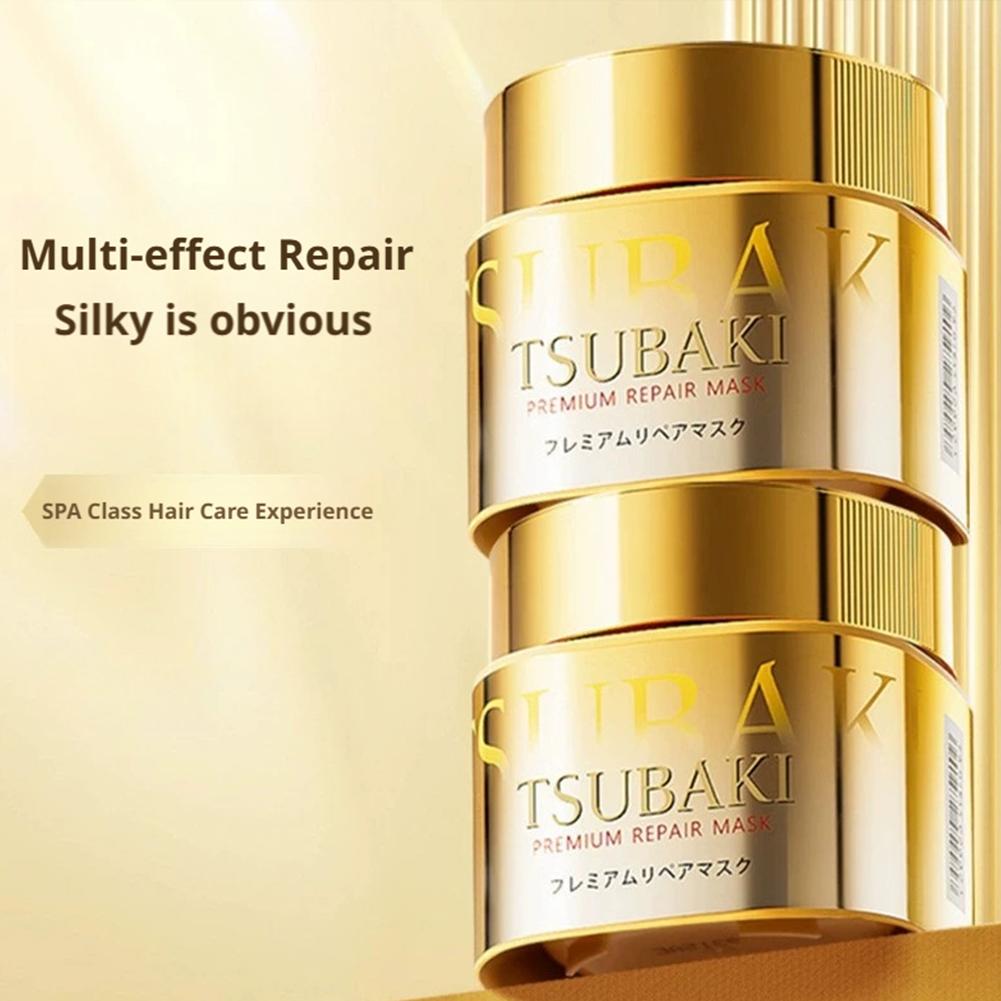 Hair Care Tsubaki - TSUBAKI 영양 헤어 마스크 180g 손상된