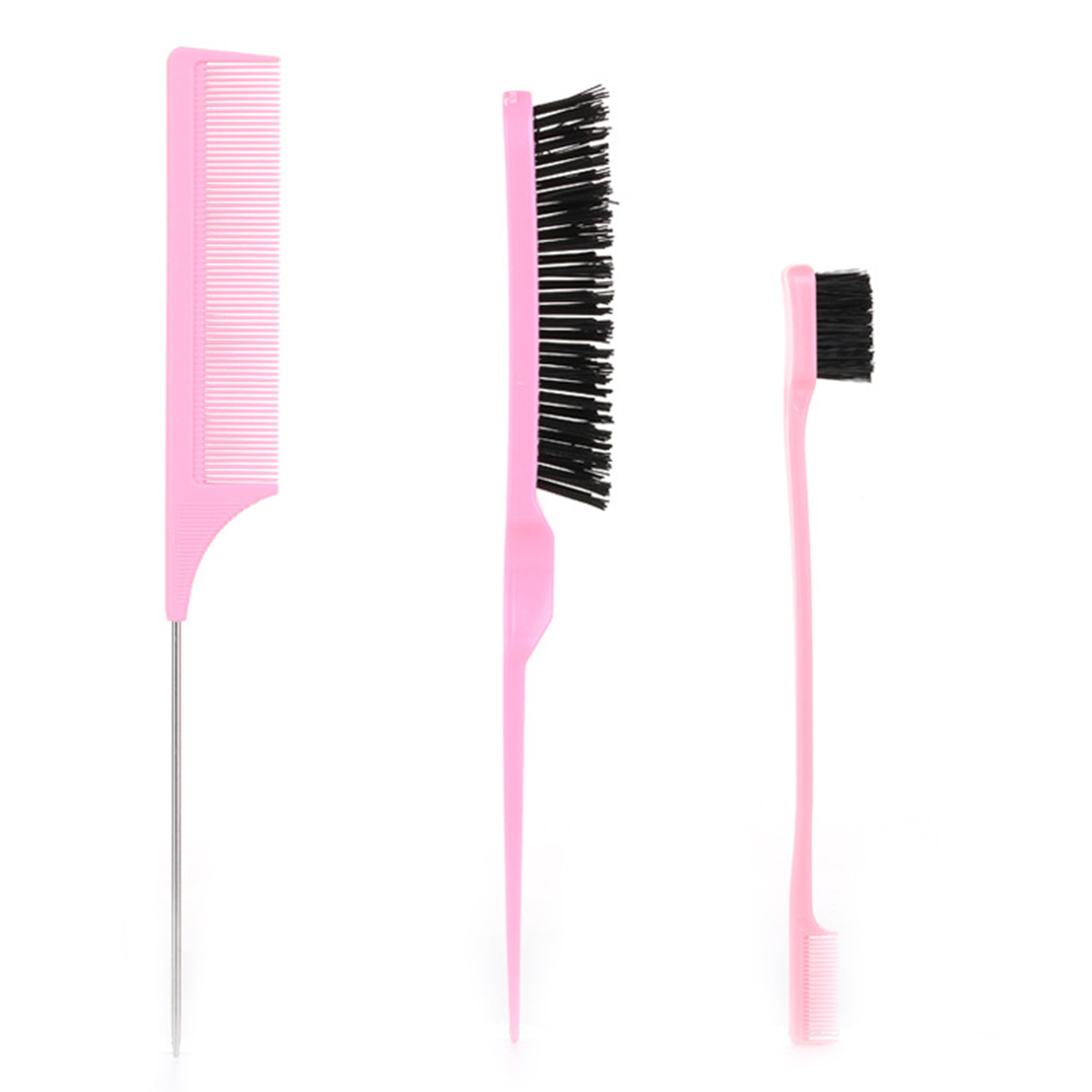Hair Care Set - 3Pcs 프로 스타일링 브러쉬 키트 -
