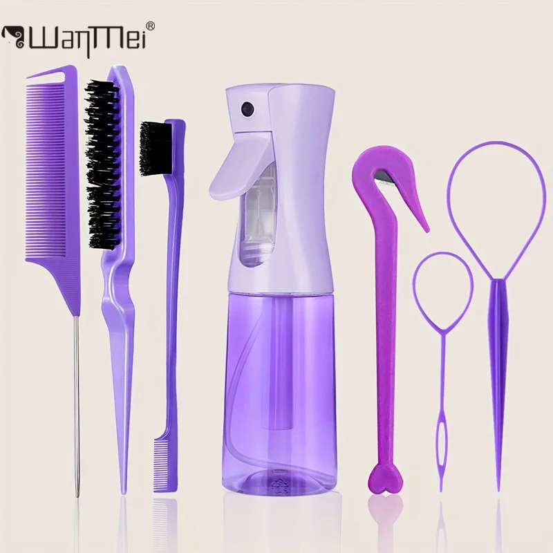 7개/세트 전문 미용 도구 세트에는 헤어 브러시, 스프 - Hair Care Kit 리뷰 및 가격
