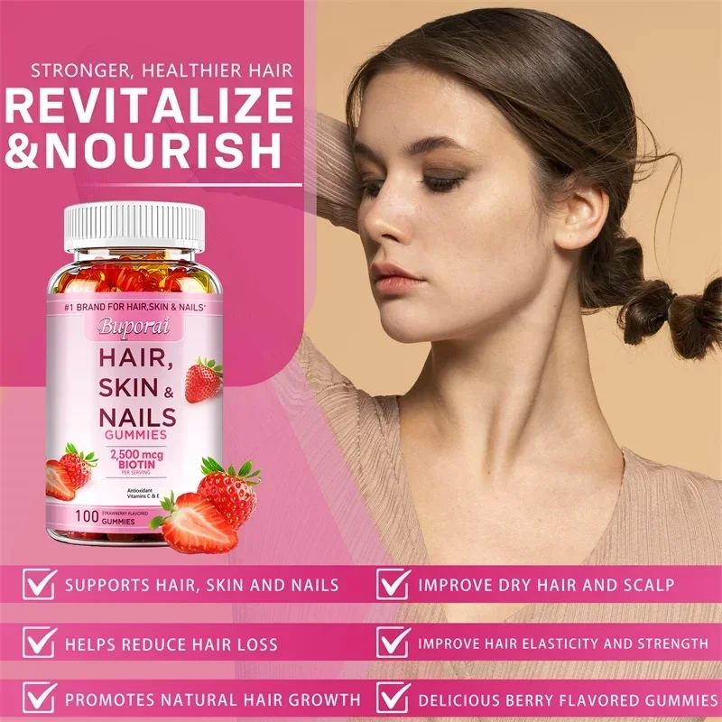 모발, 피부 및 손톱 구미 - 피부 관리, 손톱, 모발 - Hair Care Gummies 리뷰 및 가격
