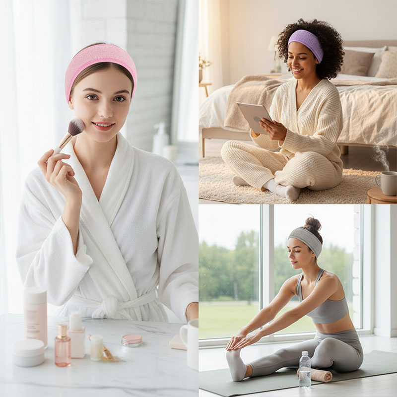 조절 가능한 헤드밴드 요가 스파 헤드웨어 목욕 샤워 메 - Hair Care Tools 리뷰 및 가격