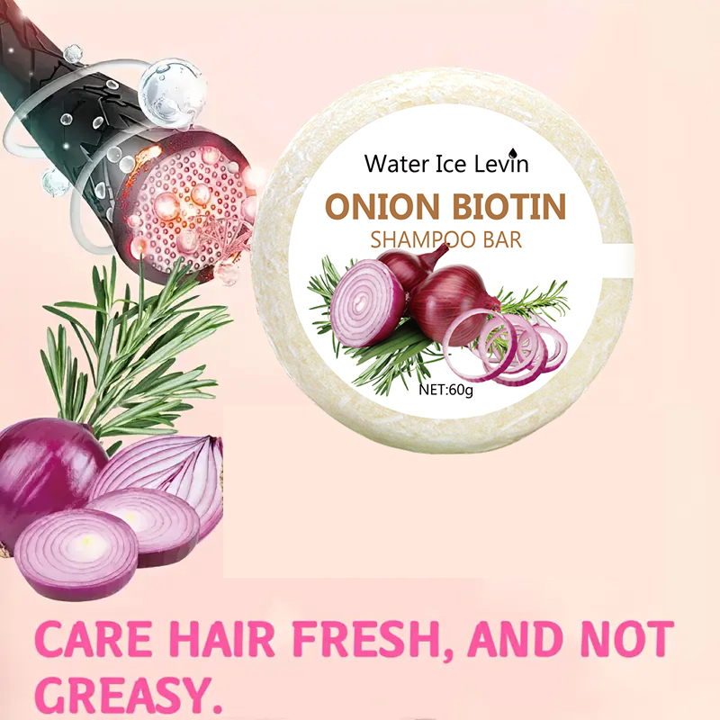 양파 & 비오틴 샴푸 바 - 60g, 모든 모발 타입에 - Hair Care Vitamin 리뷰 및 가격