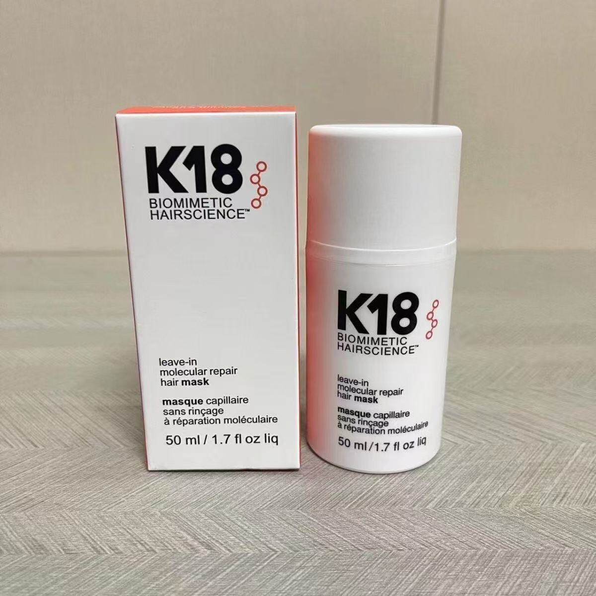 오리지널 50ml K18 리브인 모세포 복구 헤어 마스 - Hair Care K18 리뷰 및 가격