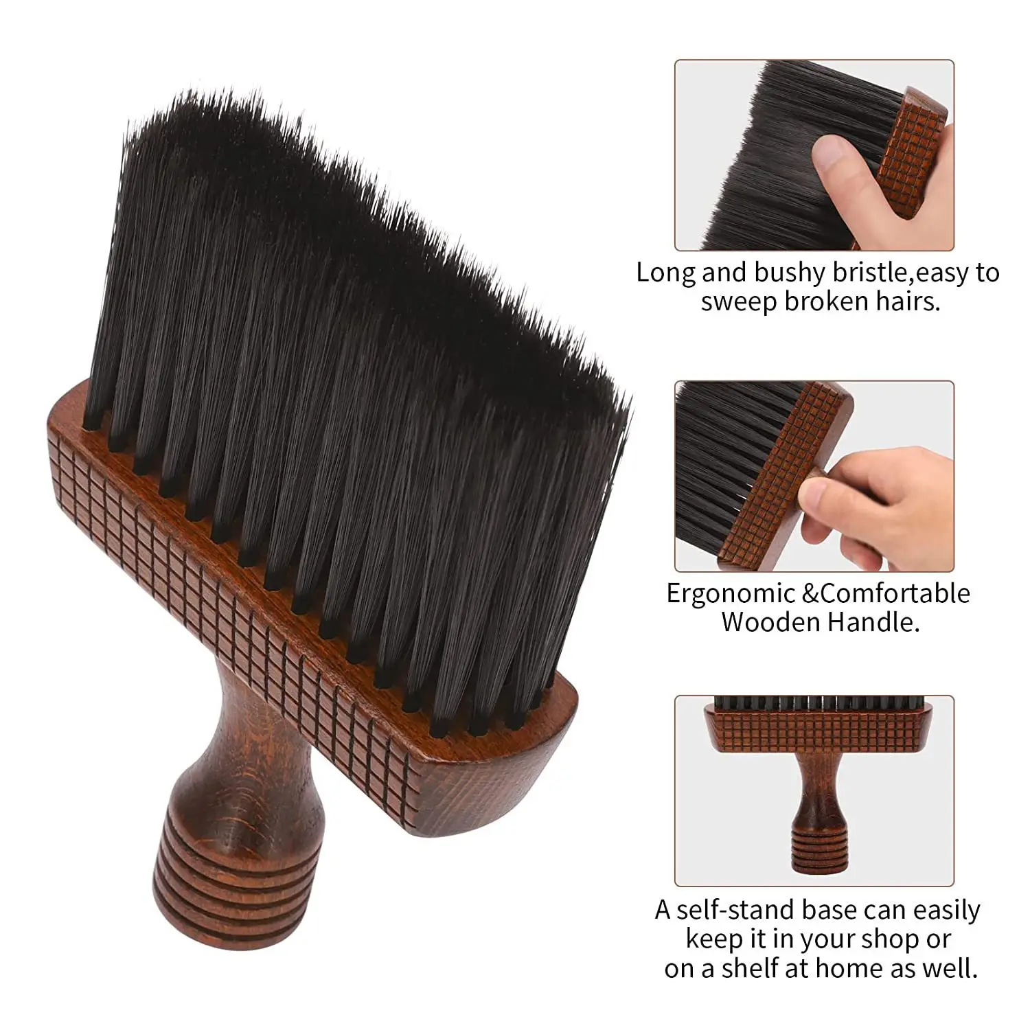 긴 손잡이 목 및 얼굴 세척용 부드러운 솔 브러쉬, 전 - Hair Care Tools 리뷰 및 가격