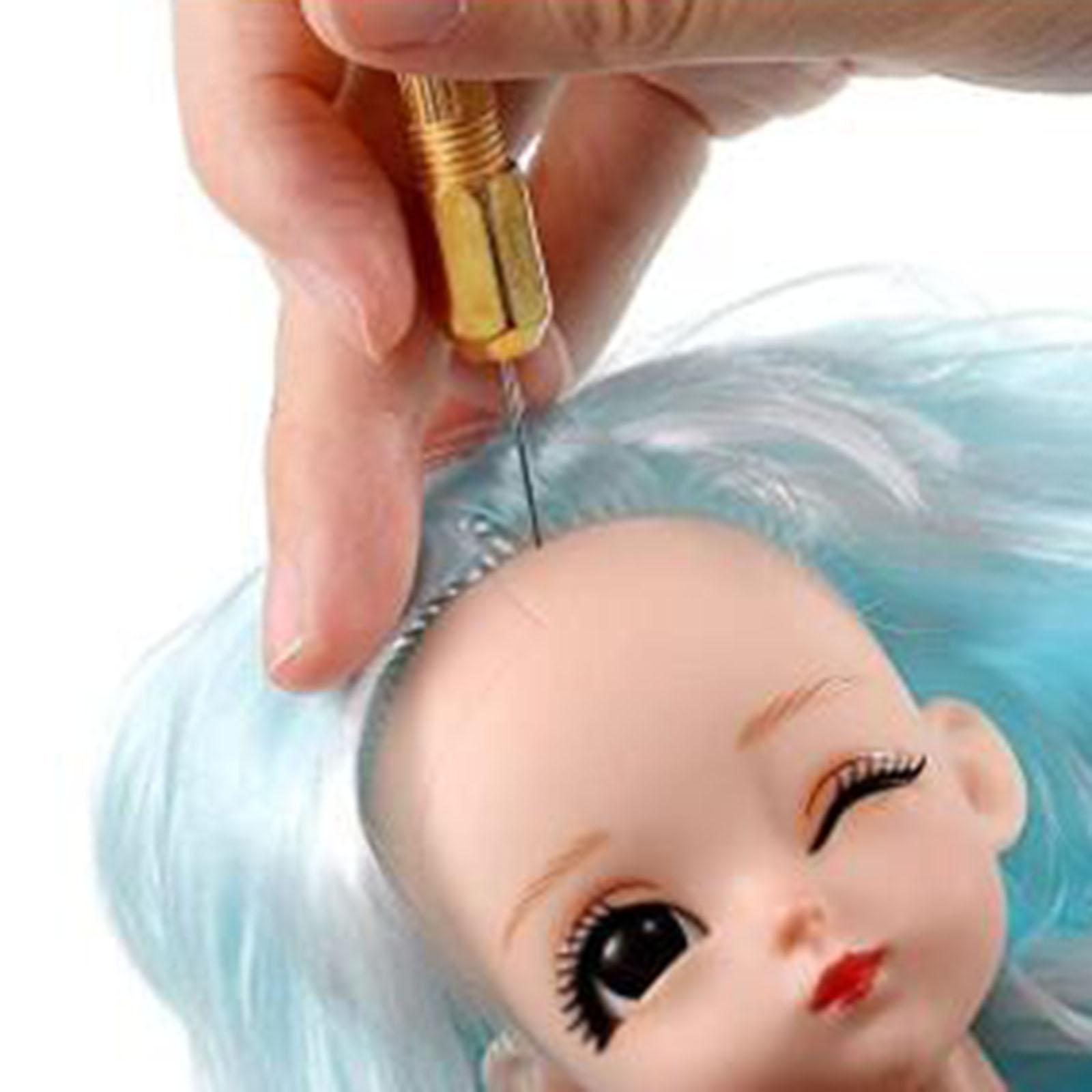 어린이 인형 머리 모발 이식 홀더 스테인리스 스틸 펠팅 - Hair Care Kit 리뷰 및 가격