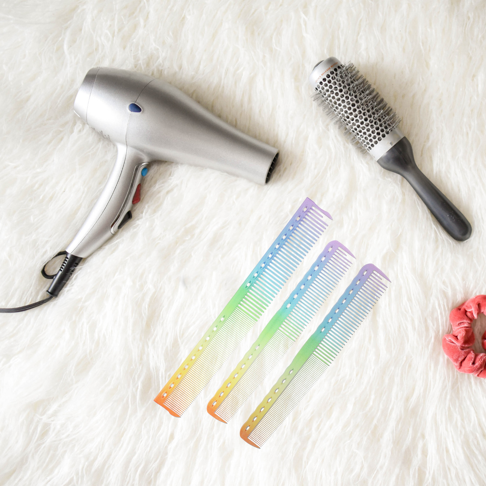 3Pcs 헤어 빗 살롱 전문 부드러운 치아 스타일링 빗 - Hair Care Tools 리뷰 및 가격
