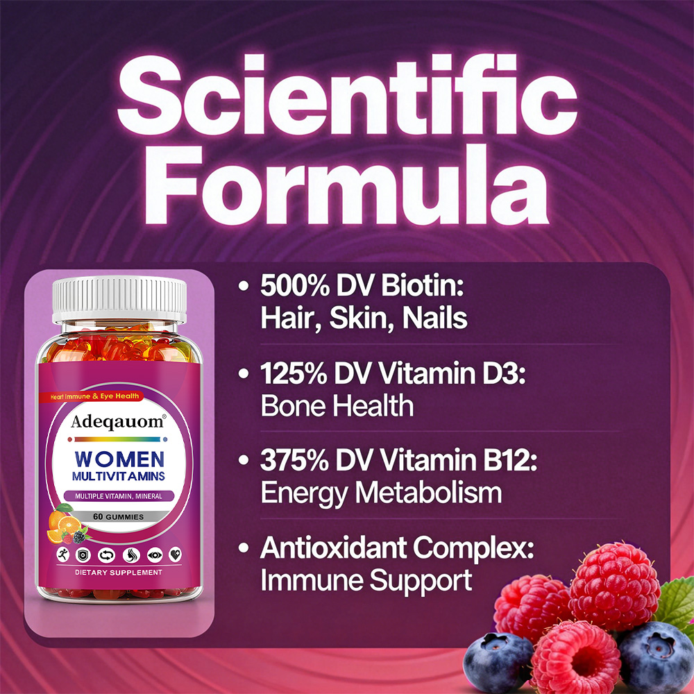 여성용 멀티비타민 구미, 에너지 대사 및 면역 지원,  - Hair Care Gummies 리뷰 및 가격