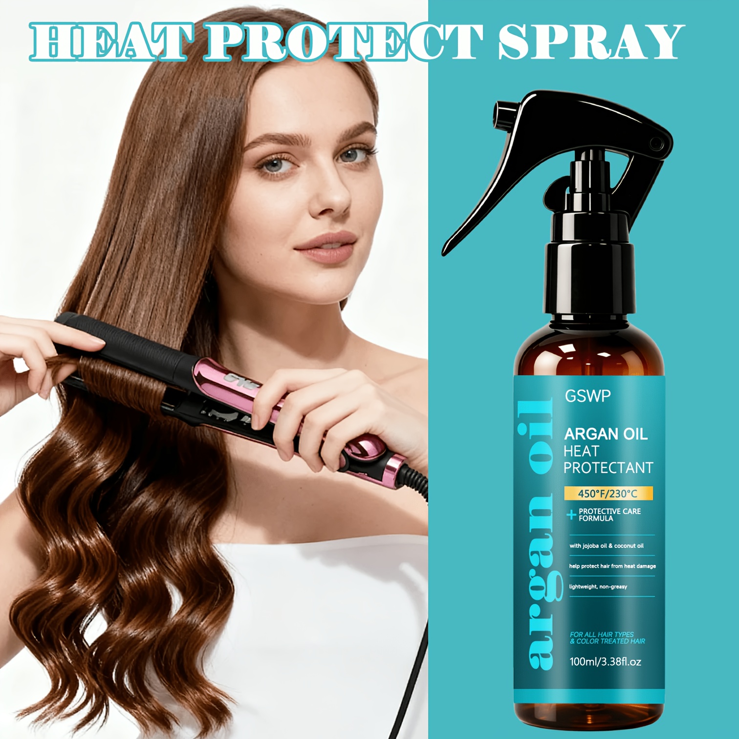 GSWP 아르간 오일 프로텍트 스프레이,450 ° F  - Hair Care K18 리뷰 및 가격